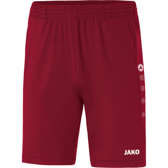 Afbeeldingen van Trainingshort premium wijnrood