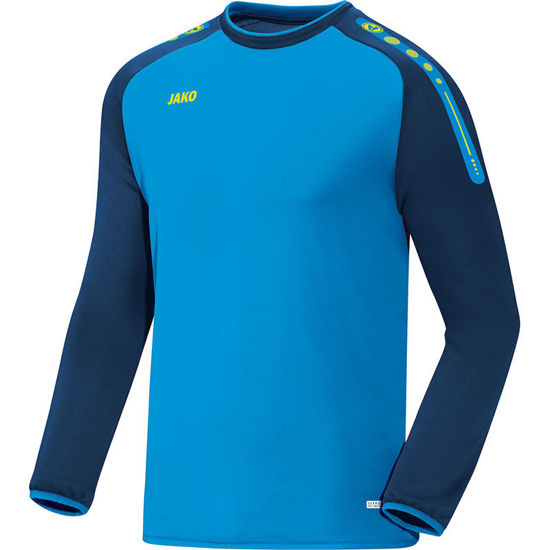 Afbeeldingen van JAKO Sweater Champ jako-blauw/marine/fluogeel (8817/89) - SALE